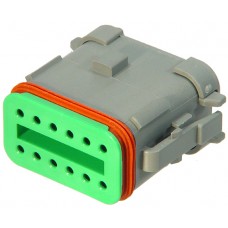 27911C - 12 circuit male DT housing. (1pc)